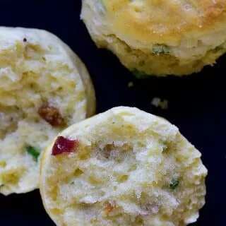 Bacon Green Onion Biscuits