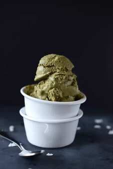 Green Tea Coconut Ice Cream