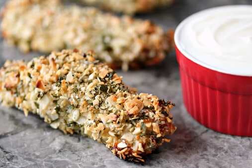 Almond Crusted Chicken Strips