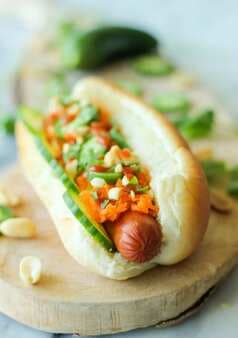 Banh Mi Hot Dogs