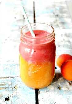 Sunrise Apricot Strawberry Smoothie