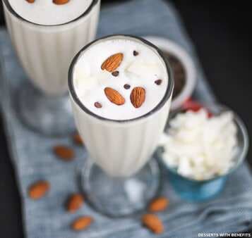 Healthy Almond Joy Milkshake