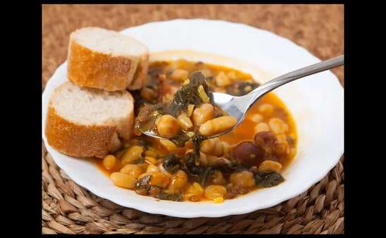 Greek Bean And Vegetable Soup