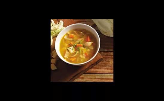 Winter Vegetable Potage With Pasta
