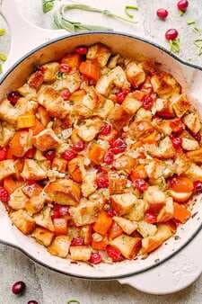 Sweet Potato and Cranberry Stuffing