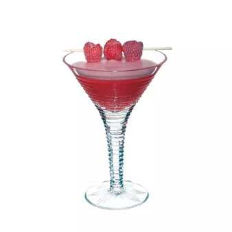 Vanilla And Raspberry Cocktail