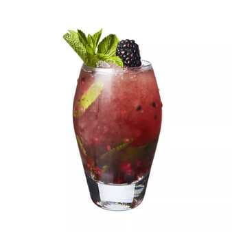 Mixed Berry Julep Cocktail