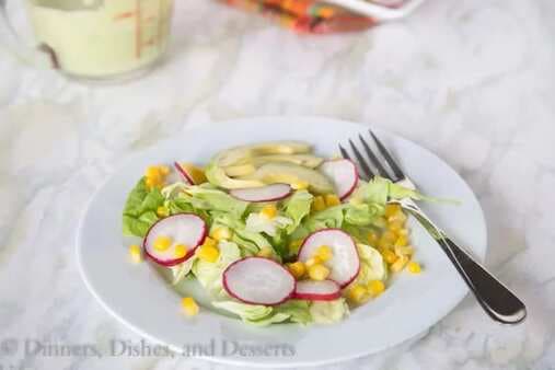 Corn And Radish Salad