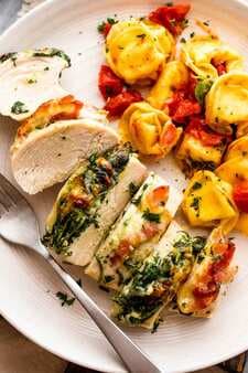 Bacon And Spinach Stuffed Chicken Breasts