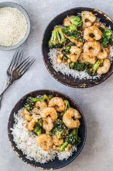 15 Minutes Asian Shrimp And Broccoli