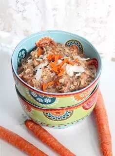 Carrot Cake Breakfast Oatmeal