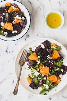 Roasted Vegetable Salad With Orange Vinaigrette