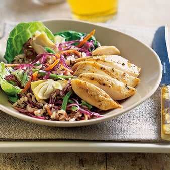 Chicken-Brown Rice Salad