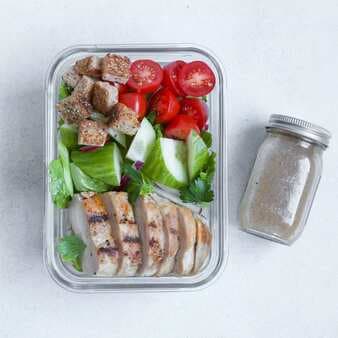 Classic House Salad With Chicken