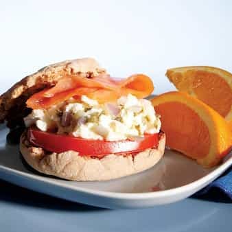 Egg & Salmon Sandwich