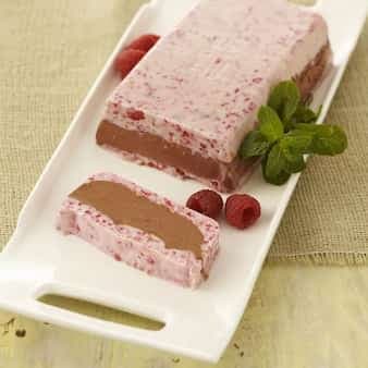 Frozen Raspberry-Chocolate Terrine