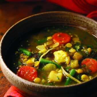 Ginger Split Pea & Vegetable Curry