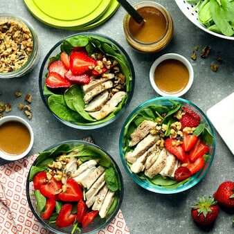 Spinach & Strawberry  Salad