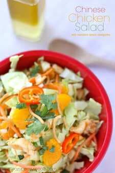 Chinese Chicken Salad With Mandarin Lemon Vinaigrette