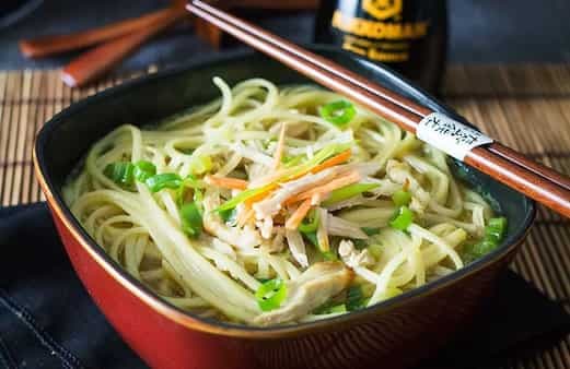 Quick & Chinese Chicken Noodle Soup