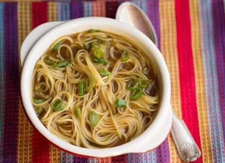 Quick and Chinese Noodle Soup