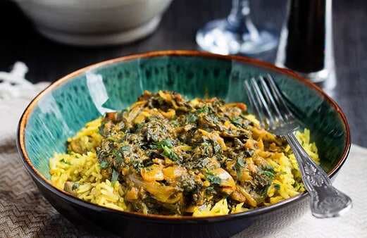 Quick and Saag Bhaji Spinach Curry