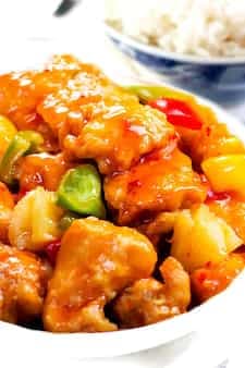 Sweet Sour Chicken with Pineapples