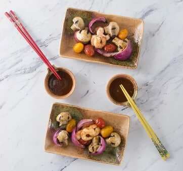  Sweet And Spicy Shrimp Kebabs