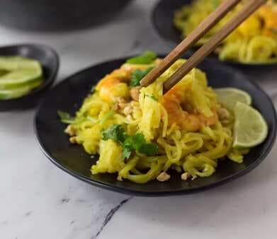 Indonesian Curried Noodles With Shrimp