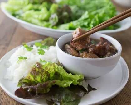 Vietnamese Coconut Braised Pork-Thit Kho Tau