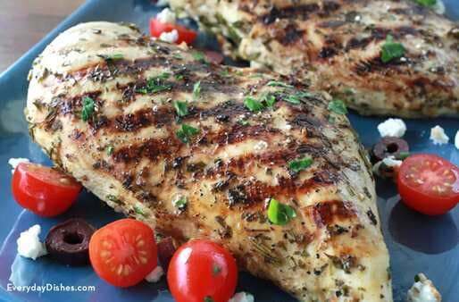Greek Marinated Grilled Chicken