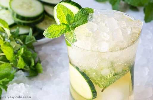 Green Tea Cucumber Cocktail