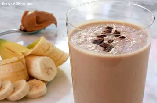 Chocolate Peanut Butter Hangover Smoothie