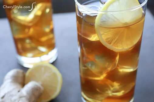 Honey Ginger Iced Tea