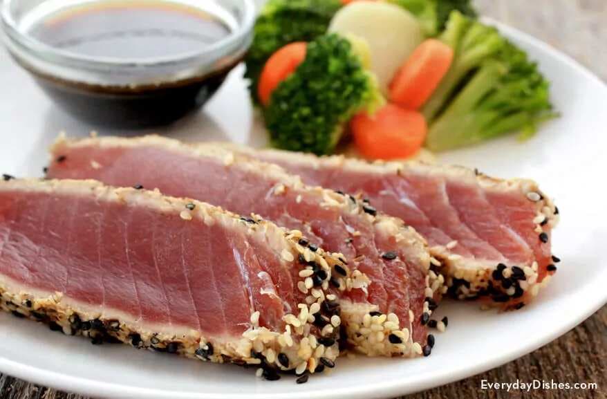 Sesame Seared Tuna Steak