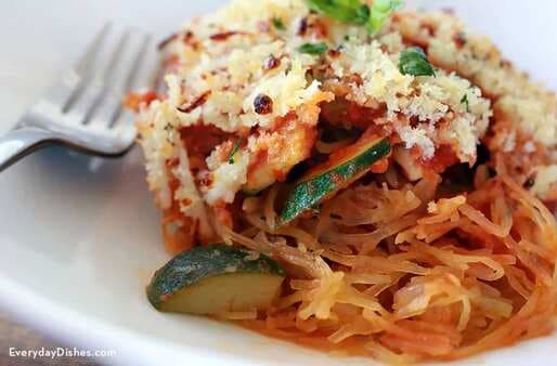 Vegetarian Spaghetti Squash Casserole