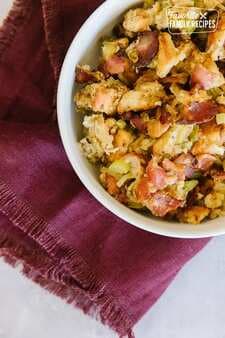Stuffing With Bacon