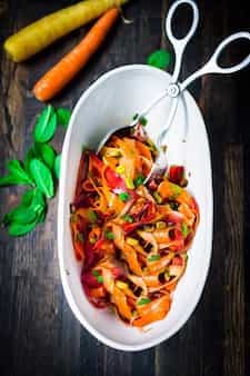 Moroccan Carrot Salad With Pistachio And Mint