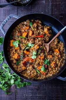 Comforting Lentil Dal With Sweet Potatoes