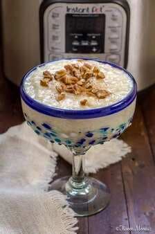 Instant Pot Mexican Rice Pudding