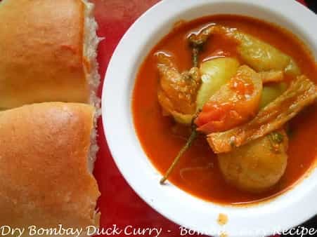 Dry Bombay Duck Curry