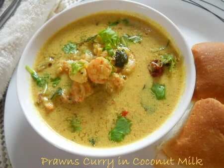 Prawns Curry In Coconut Milk