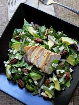 Chicken And Avocado Salad With Candied Pecans