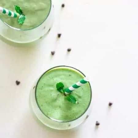 Mint Chocolate Green Smoothie