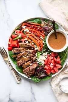 Grilled Balsamic Steak Salad
