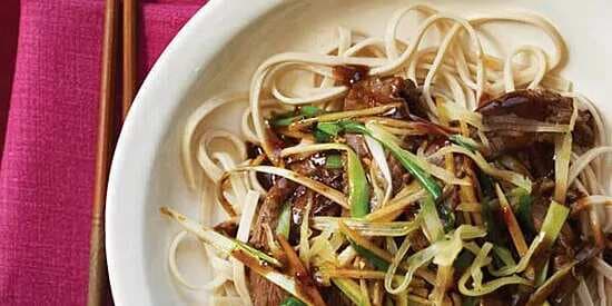 Beef Stir-Fry With Fresh And Pickled Ginger