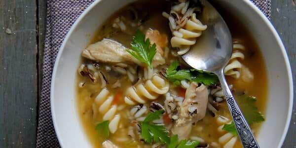 Chicken Noodle And Wild Rice Soup