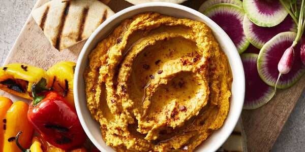 Grilled Carrot Hummus