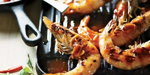 Grilled Shrimp With Sweet Chile Sauce