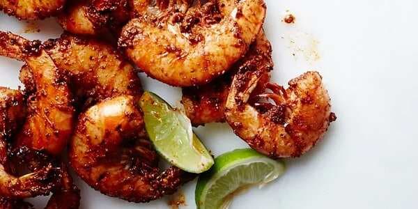 Peel-And-Eat Grilled Shrimp With Harissa